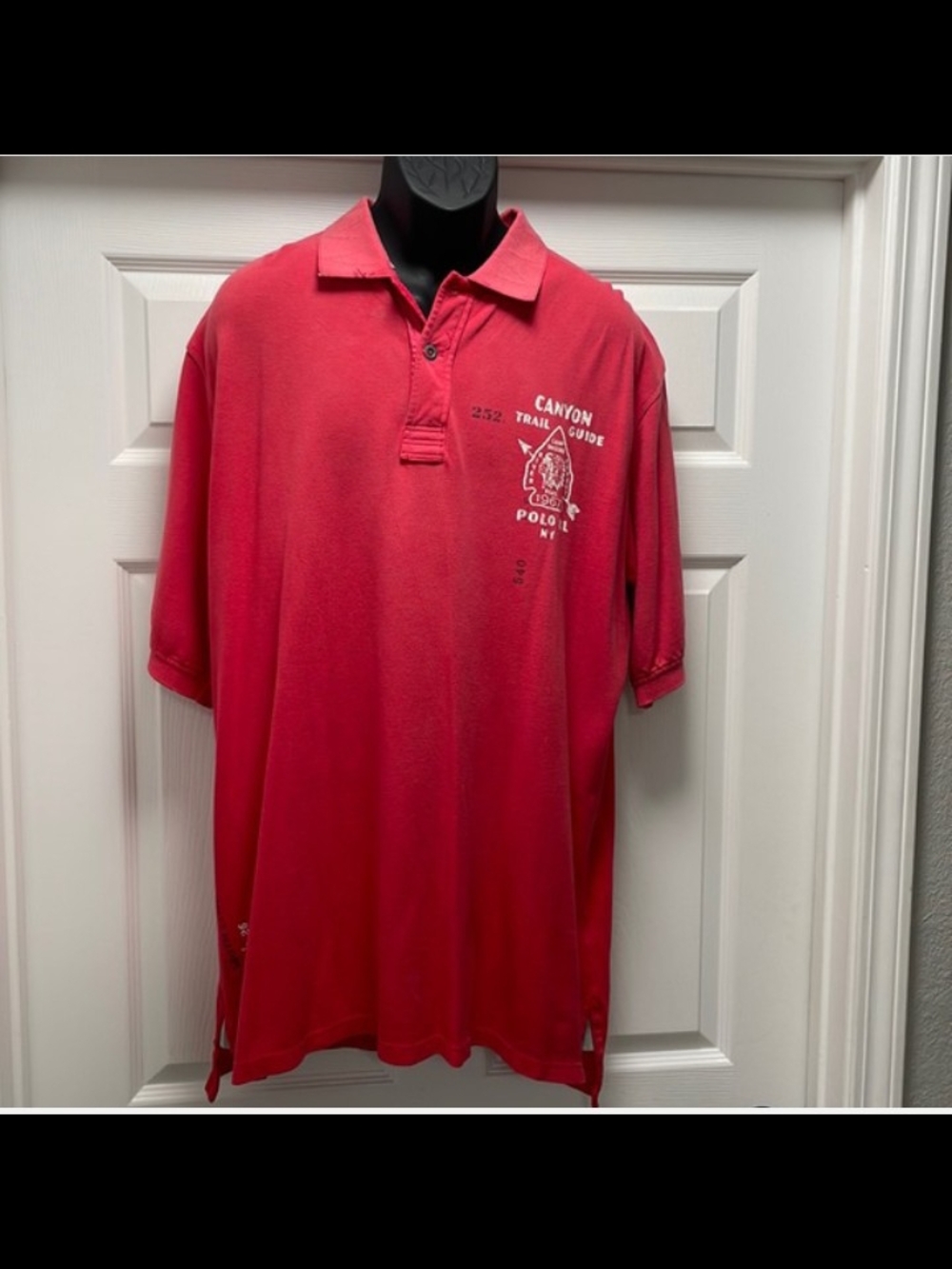 Vintage Hard To Find Size Indian Head Polo. Vintage Ralph Lauren - Picture 6 of 6